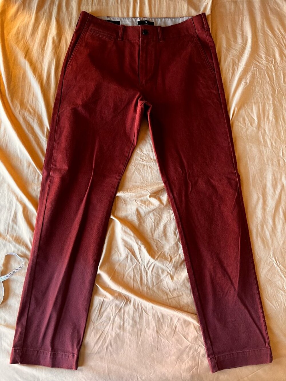 Men's - Banana Republic - Auburn Brown - Slim Chino Pants - 32x32